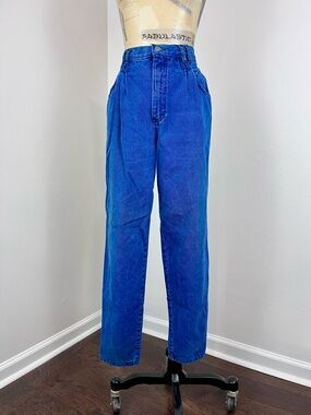 VTG 1980s High-Rise Blue Jeans